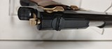 Used Smith and Wesson Model 39 4" barrel 9mm gold finish hardware (NO MAGAZINE)blue and gold with brown grips very good condition - 8 of 19
