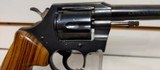 Used Colt Official Police 38 SPL6" barrel blue with wood grips good condition - 15 of 17