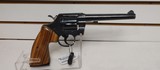 Used Colt Official Police 38 SPL6" barrel blue with wood grips good condition - 11 of 17
