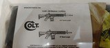 Un-fired No Box Colt Modular Carbine 308 16" barrel 2 mags unopened accessary pack new condition - 24 of 25