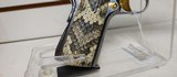 used unfired Colt 1911 Rattlesnake 45ACP in display case excellent condition - 14 of 20