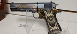 used unfired Colt 1911 Rattlesnake 45ACP in display case excellent condition - 2 of 20