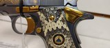 used unfired Colt 1911 Rattlesnake 45ACP in display case excellent condition - 7 of 20