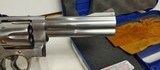 used Smith & Wesson Model 629 5" barrel 44 magnum stainless with black rubber grips good condition priced to move - 18 of 24