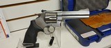 used Smith & Wesson Model 629 5" barrel 44 magnum stainless with black rubber grips good condition priced to move - 15 of 24
