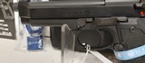 New Beretta M9 4.9" barrel 22LR 1 10 round mag lock manual hard plastic case new condition - 7 of 18