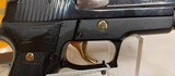 Used Sig P226 9 mm4" barrel2- 15 round mags black with gold accents original boxgood condition - 16 of 19