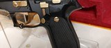 Used Sig P226 9 mm4" barrel2- 15 round mags black with gold accents original boxgood condition - 5 of 19