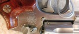 Used Smith & Wesson Model 66 357 magnum 4" barrel 6 shot stainless with brown grips very good condition - 9 of 17