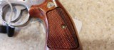 Used Smith & Wesson Model 66 357 magnum 4" barrel 6 shot stainless with brown grips very good condition - 5 of 17