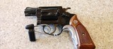 Used Smith & Wesson Model 3638 spl1 3/4" barrel blue with brown grips good condition - 1 of 18