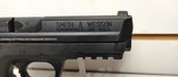 Lightly used Smith & Wesson M&P 9
9mm
4 1/8" barrel
2 16 round mags grip adjuster hard plastic case manual lock very good condition - 20 of 25