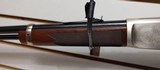 Slightly used Winchester US Repeating Arms 9422 22 LR Boy Scouts of America 20" barrel
very nice engraving no box no manuals - 8 of 23