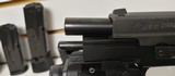 Used Sig Sauer P2274 1/2" barrel 45 ACP 2 10 round mags 1 14 round mag security holster speed loader hard case lock sig tac laser/flashlight - 11 of 25