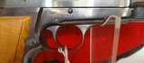 Lightly Used Browning Hi-Power Belgium 9mm 4 1/2" barrel 1 magazine leather soft case good working condition - 15 of 22