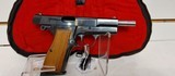Lightly Used Browning Hi-Power Belgium 9mm 4 1/2" barrel 1 magazine leather soft case good working condition - 20 of 22
