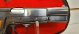 Lightly Used Browning Hi-Power Belgium 9mm 4 1/2" barrel 1 magazine leather soft case good working condition - 16 of 22
