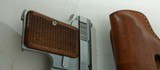 Used Bauer 25 Auto 2" barrel silver with brown grips good condition manual safety - 8 of 15