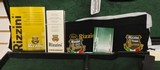 New Rizzini S2000 Heavy Scroll12 gauge 32" sporting clays 5 gnarled chokes barrel and receiver socks luggage case new in box - 19 of 25