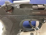 used Beretta PX49mm 3 3/4" barrel 1 17 round mag grip adjusters lock hard plastic case good condition - 9 of 12