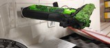 Used Iver Johnson G1911A145acp5" barrel Zombie Green Camo and Grips2 magazines hard plastic case lock manualvery good condition - 14 of 17