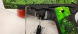 Used Iver Johnson G1911A145acp5" barrel Zombie Green Camo and Grips2 magazines hard plastic case lock manualvery good condition - 9 of 17
