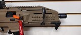 Lightly used CZ Scorpion EVO 9mm holographic sight 2 magazines manual folding stock cleaning kit very good condition - 14 of 17