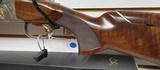 Used Browning 725 12 gauge 32" barrel 7 gnarled chokes 2 spare triggers spare sights with holder shims for adjustable comb tools etc used conditi - 6 of 25