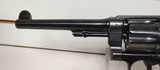 Used Smith and Wesson Model 1917 45ACP6 1/2" barrel 6 shot cylinder all original good working condition fairly rare item - 6 of 17