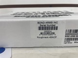 New Bond Arms Roughneck 45 ACP3" barrel new condition in box - 2 of 9