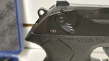Used Beretta PX4 9mm 4" barrel 2 17 round mags grip adjusters manual lock hard case good condition - 11 of 21