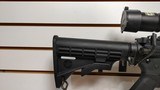 used AM-15 16" barrel muzzle break 5.56 1 30 round magazine nikon m-233 scope adjustable stock good condition - 15 of 25