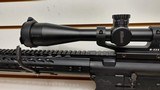 used AM-15 16" barrel muzzle break 5.56 1 30 round magazine nikon m-233 scope adjustable stock good condition - 4 of 25