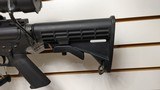used AM-15 16" barrel muzzle break 5.56 1 30 round magazine nikon m-233 scope adjustable stock good condition - 3 of 25