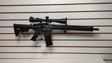 used AM-15 16" barrel muzzle break 5.56 1 30 round magazine nikon m-233 scope adjustable stock good condition - 13 of 25