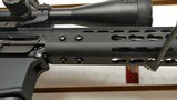 used AM-15 16" barrel muzzle break 5.56 1 30 round magazine nikon m-233 scope adjustable stock good condition - 16 of 25