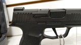 New Sig Sauer P365X 3" barrel9mm 2 12 round mags optic ready new condition in box manuals hard plastic case - 7 of 22