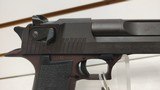 Used Magnum Research Desert Eagle 6" barrel .44/.41 Magnum 1 8 round magazine has a reddish tint to the bluing unfired very good condition - 18 of 23