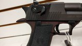 Used Magnum Research Desert Eagle 6" barrel .44/.41 Magnum 1 8 round magazine has a reddish tint to the bluing unfired very good condition - 17 of 23