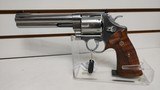 Used Smith and Wesson Model 629 DX Custom Shop Gun Custom Classic Factory Grips
6 1/2" barrel 44 magnum ported barrel stainless with wood tone g - 1 of 23