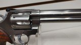 Used Smith and Wesson Model 629 DX Custom Shop Gun Custom Classic Factory Grips
6 1/2" barrel 44 magnum ported barrel stainless with wood tone g - 16 of 23