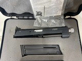 Used Sig Saur P226 Navy 9mm 4.25" barrel 3 15 round magazine + 22LR conversion kit with 3 10 round mags 2 hard cases - 14 of 16