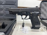 Used Sig Saur P226 Navy 9mm 4.25" barrel 3 15 round magazine + 22LR conversion kit with 3 10 round mags 2 hard cases - 2 of 16