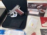 New Kimber Micro 9 Two-Tone9mm 3" barrel built in crimson trace soft case spare sights 16 round magazine - 18 of 19