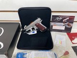 New Kimber Micro 9 Two-Tone9mm 3" barrel built in crimson trace soft case spare sights 16 round magazine - 16 of 19