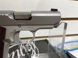New Kimber Micro 9 stainless 9mm 3" barrel 1 6 round magazine soft case lock manual safety new condition - 11 of 14