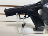 New CZ P-10 F 9mm4 1/2" barrel 2 19 round mags grip adjusters lock manual cleaning brush new condition hard case - 2 of 15