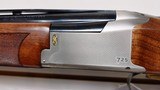 New Browning 725 Sport 12 gauge 30" barrel parallel comb 5 gnarled chokes lock manual choke wrench spare triggers spare sights new condition - 6 of 24