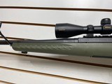 Used Ruger American 22-25021" threaded barrel nikon prostaff scope synthetic olive green stock very good condition - 15 of 21