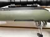 Used Ruger American 22-25021" threaded barrel nikon prostaff scope synthetic olive green stock very good condition - 7 of 21